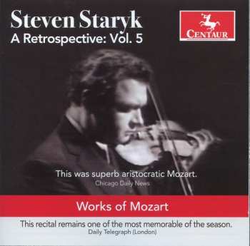 Album Mozart / Staryk / The Mainly Mozart Orch / Miller: Retrospective 5