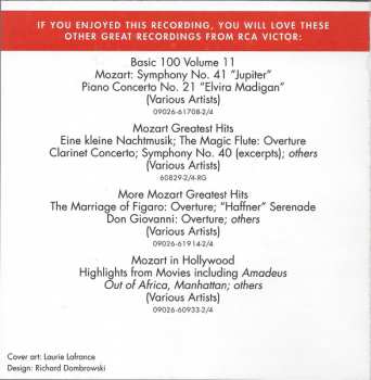 CD The London Symphony Orchestra: Clarinet Concerto · Flute And Harp Concerto