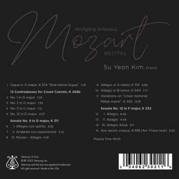 CD Wolfgang Amadeus Mozart: Recital  