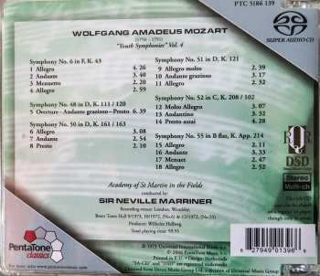 SACD Wolfgang Amadeus Mozart: Youth Symphonies, volume 4