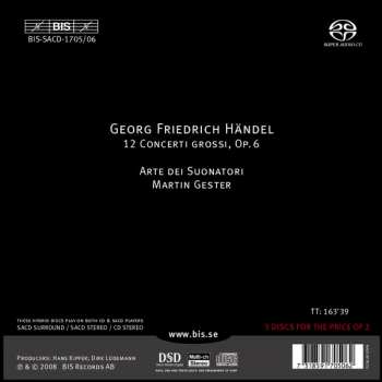 3SACD Georg Friedrich Händel: 12 Concerti Grossi, Opus 6