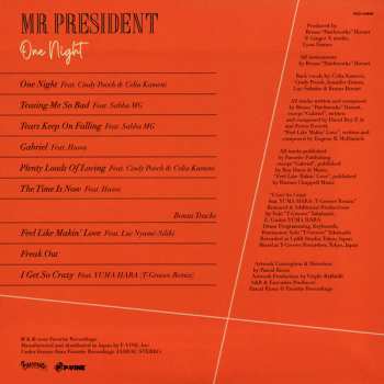 CD Mr President: One Night