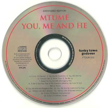 CD Mtume: You, Me And He