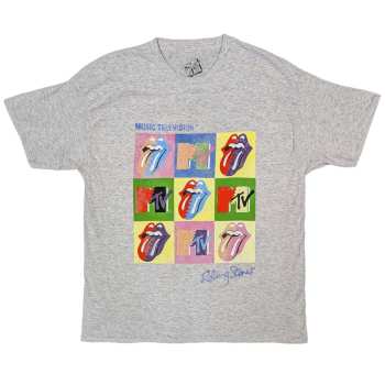 Merch MTV: Póló Rolling Stones Warhol Squares