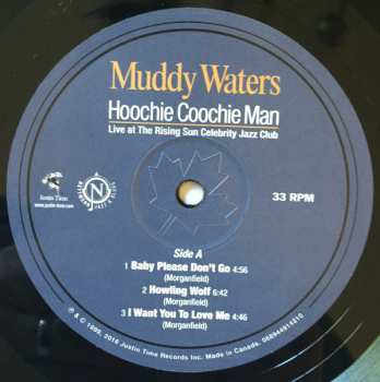LP Muddy Waters: Hoochie Coochie Man (Live At The Rising Sun Celebrity Jazz Club) LTD