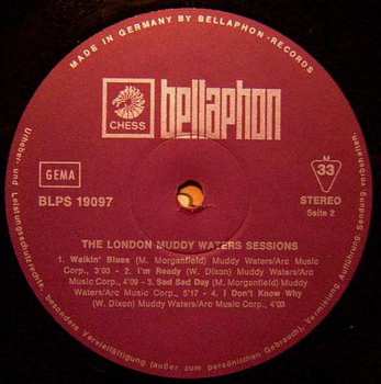 LP Muddy Waters: The London Muddy Waters Sessions