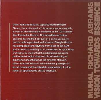 CD Muhal Richard Abrams: Vision Towards Essence
