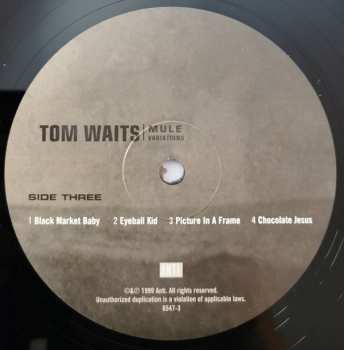 2LP Tom Waits: Mule Variations