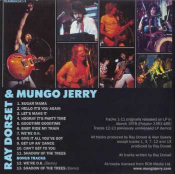 5CD/Dobozkészlet Mungo Jerry: The Albums 1976 - 81