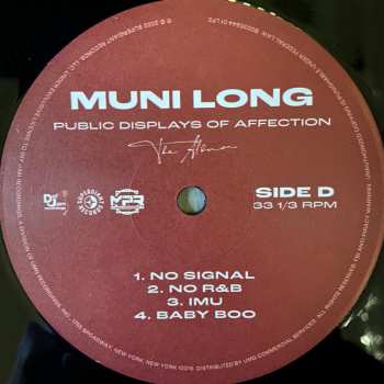 2LP Muni Long: Public Displays Of Affection: The Album