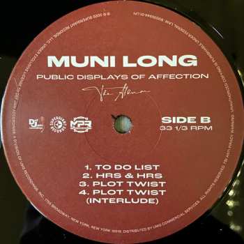 2LP Muni Long: Public Displays Of Affection: The Album