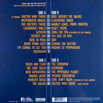 2LP The BBC National Orchestra Of Wales: Doctor Who - Original Television Soundtrack CLR | LTD