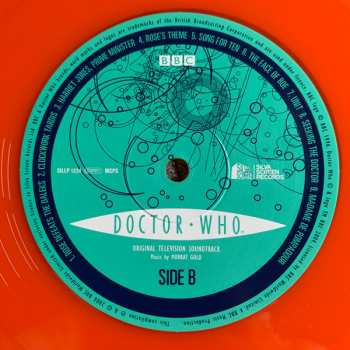 2LP The BBC National Orchestra Of Wales: Doctor Who - Original Television Soundtrack CLR | LTD