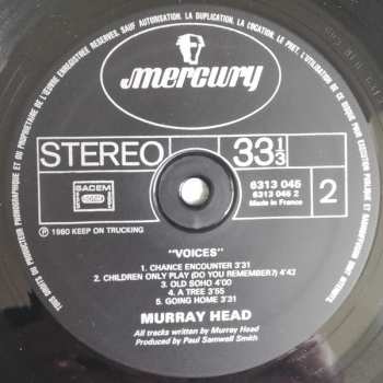LP Murray Head: Voices