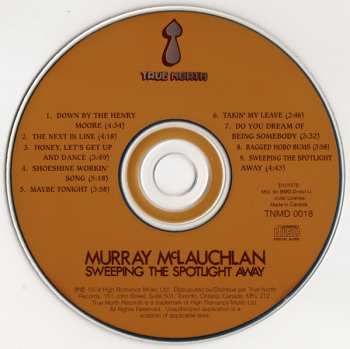 CD Murray McLauchlan: Sweeping The Spotlight Away