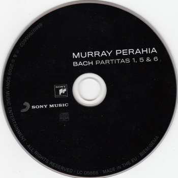 CD Johann Sebastian Bach: Partitas 1, 5 & 6