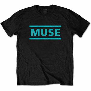 Merch Muse: Póló Light Blue Logo Muse 