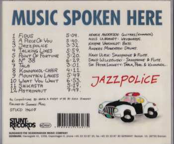 CD Music Spoken Here: Jazzpolice