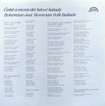 LP Musica Bohemica: České A Moravské Lidové Balady = Bohemian And Moravian Folk Balads)