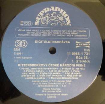 LP Musica Bohemica: Rittersberkovy České Národní Písně