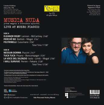 LP Musica Nuda: Live At Museo Piaggio LTD | CLR