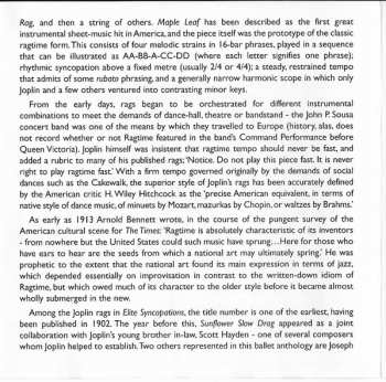 CD Musicians From The Orchestra Of The Royal Ballet: Elite Syncopations