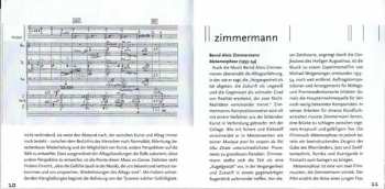 CD Bernd Alois Zimmermann: Sichtbare Spuren | Visible Traces