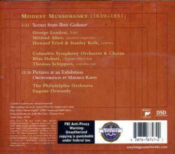 CD Columbia Symphony Orchestra: Boris Godunov (Excerpts) / Pictures At An Exhibition