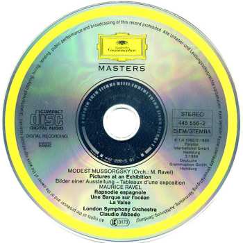 CD The London Symphony Orchestra: Mussorgsky: Pictures At An Exhibition, Ravel: Rapsodie Espagnole - La Valse