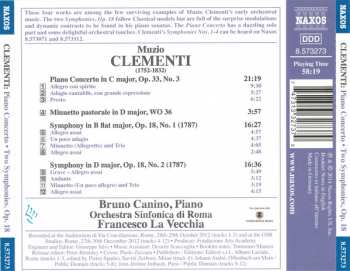 CD Francesco La Vecchia: Piano Concerto In C Major / Two Symphonies, Op. 18