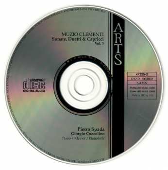 CD Muzio Clementi: Sonate, Duetti & Capricci