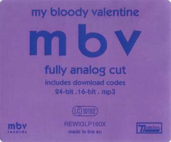 LP My Bloody Valentine: m b v DLX