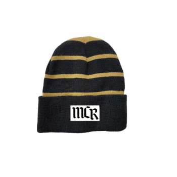 Merch My Chemical Romance: Sapka Logo My Chemical Romance Stripe Beanie