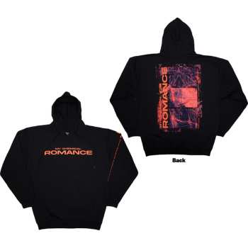 Merch My Chemical Romance: My Chemical Romance Unisex Pullover Hoodie: Romance Bullets (black) (back Print) (small) S