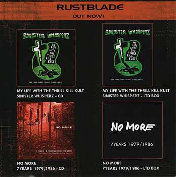 2CD/Dobozkészlet My Life With The Thrill Kill Kult: Sinister Whisperz - The Wax Trax! Years (1987-1991) LTD