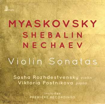 Album Nikolai Myaskovsky: Violin Sonatas