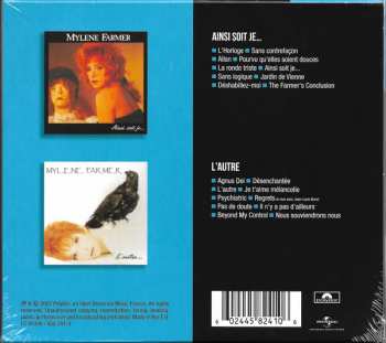 2CD/Dobozkészlet Mylène Farmer: Ainsi Soit Je... / L'autre