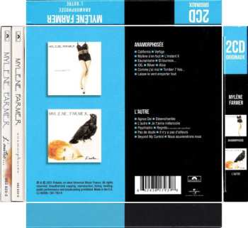 2CD/Dobozkészlet Mylène Farmer: Anamorphosée / L'autre