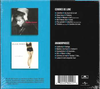 2CD/Dobozkészlet Mylène Farmer: Cendres De Lune / Anamorphosée