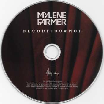 CD/DVD/Dobozkészlet Mylène Farmer: Désobéissance LTD