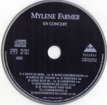 2CD Mylène Farmer: En Concert