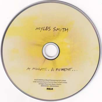 CD Myles Smith: A Minute, A Moment...