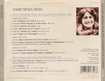 3CD Myra Hess: Live Recordings From The University Of Illinois 1949