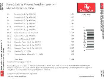 CD Myron Silberstein: Piano Music By Vincent Persichetti