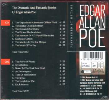 2CD Mythos: The Dramatic And Fantastic Stories Of Edgar Allan Poe