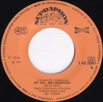 SP Naďa Urbánková: Zkouška Lásky • Spi Dál, Můj Nejdražší