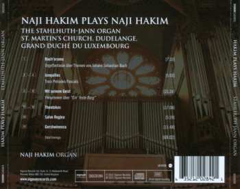 CD Naji Hakim: Hakim Plays Hakim, The Stahlhuth-Jann Organ
