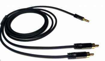 Audiotechnika NAKAMICHI - HQ Premium 2RCA-jack 3,5mm 1m