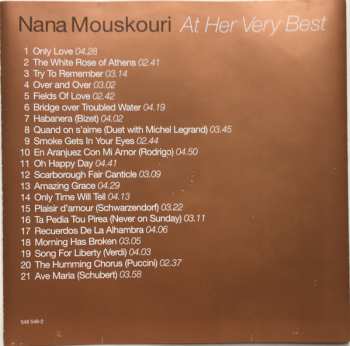 CD Nana Mouskouri: At Her Very Best