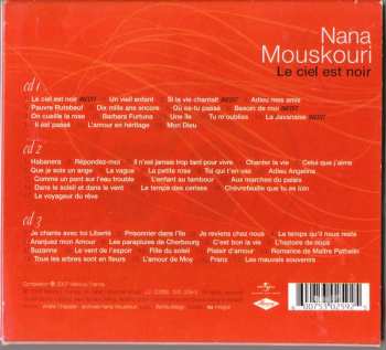 3CD Nana Mouskouri: Les 50 Plus Belles Chansons - Le Ciel Est Noir DIGI